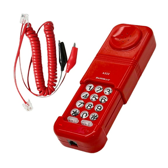 LIANXUE Desktop Telephone with Telescopic Cover Telephone Landline for Hotel Guest Room