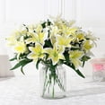 thumbnail image 6 of Artificial Memorial Flower Bouquet, Silk Faux Flower for Cemetery, Window Box, Table Centerpiece, and Home Decor, 6 of 9