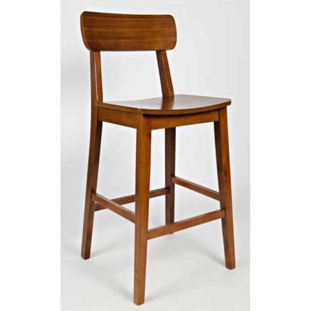 Boraam Hagen Tabouret de 29" en Noyer Riche Zebrano