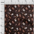 thumbnail image 2 of oneOone Polyester Spandex Maroon Fabric Cowboy Sewing Craft Projects Fabric Prints By Yard 56 Inch Wide, 2 of 5