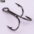 thumbnail image 5 of Opolski 100Pcs High Carbon Steel Treble Hooks 7 Size 2/4/6/8/10/12 Fishhook Tackle, 5 of 7