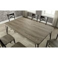 thumbnail image 3 of Furniture of America Zath Industrial Bronze Metal 7-Piece Dining Set by, 3 of 5