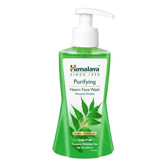 Himalaya depuis 1930 Herbals Nettoyant Purifiant pour le Visage au Neem, 200 ml