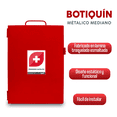 thumbnail image 3 of Botiquín De Emergencia Mediano Metálico Rojo, 3 of 4