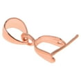 thumbnail image 5 of EHJRE Charms Crafts 925 Sterling Pendant Pinch Bail Connector Clasp Jewelry DIY Rose Gold, 5 of 9
