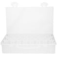 thumbnail image 1 of Miangastore Loose Bead Box Compartment Organizer with Divider Multi-grids Beads Storage Case Small Parts Box, 1 of 9