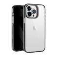 thumbnail image 3 of For Apple iPhone 15 Plus (6.7") Classic Transparent Hybrid Acrylic Thick 2.0mm Rubber Gummy Hard Back PC TPU Frame Cover ,Xpm Phone Case [ Smoke Gray ], 3 of 3