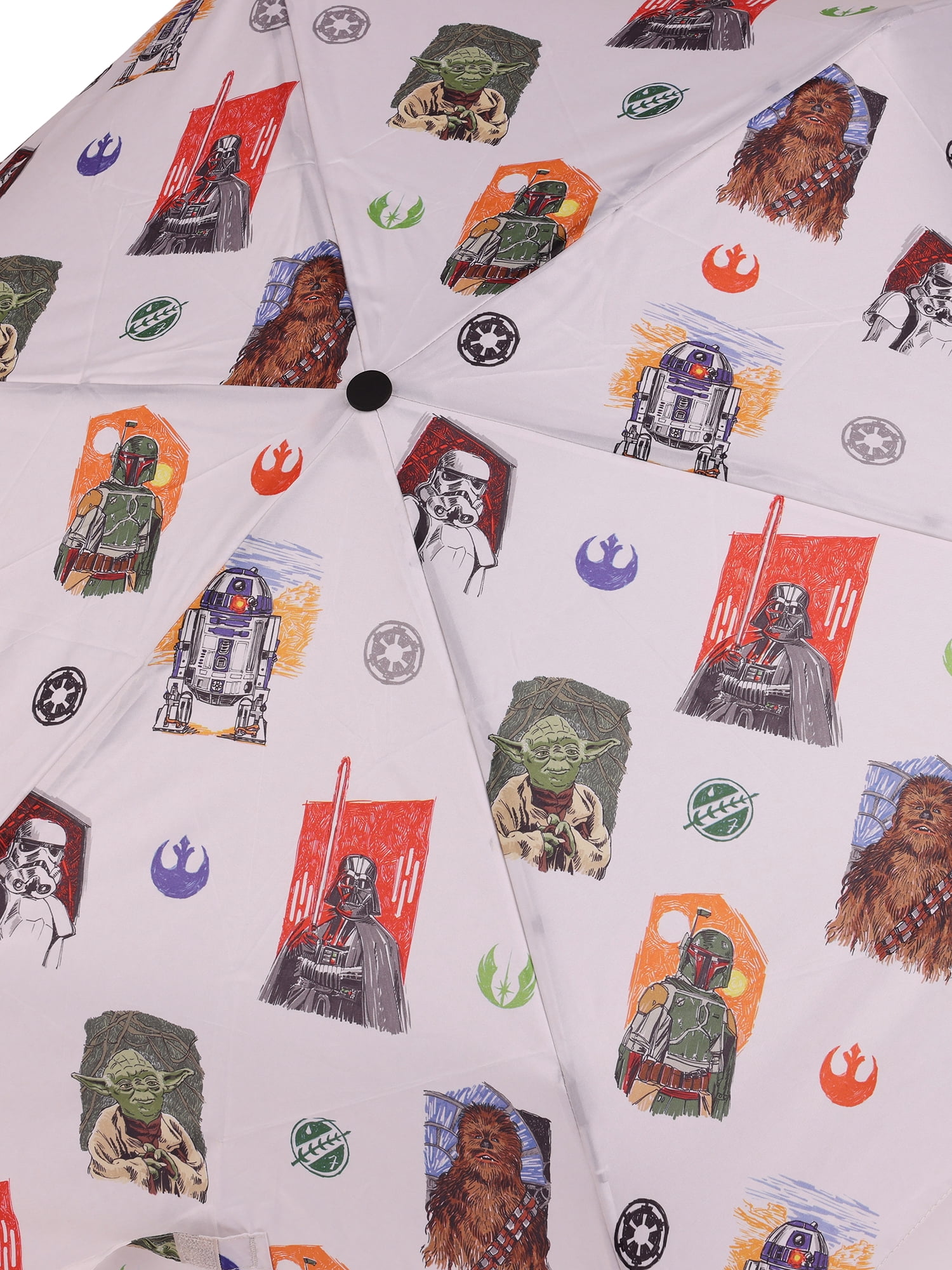 Star Wars 6 Panel Telescopic Umbrella with Auto Open Feature