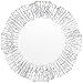 thumbnail image 3 of ChargeIt by Jay Flower Charger Large 13” Decorative Glass Service Plate for Home Or Professional Fine Dining-for Upscale Catering Events, Dinner Parti, 3 of 4
