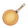 thumbnail image 4 of Hamilton Beach 12 Inch Forged Aluminum Terracotta Nonstick Coated Frying Pan, 4 of 6