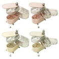 thumbnail image 4 of Boîte de Rangement de Bureau Surélevée et Encombrée avec Boule Rotative Style 4 Rose, 4 of 9
