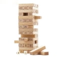thumbnail image 4 of Wooden Blocks Game Stacking Blocks Stacking Tower for Outdoor Lawn Yard Game, 4 of 6