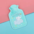 thumbnail image 3 of Pekkaxy Small Hot Water Bottle, 6.7 x 4.3 in, Provides Soothing Heat for Stomach Cramps, Perfect for Home, Office, or Travel, 3 of 9