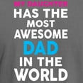 thumbnail image 3 of CafePress - My Daughter Has The Most Awesome Dad In The Worl T - Mens Comfort Colors Shirt, 3 of 5