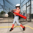thumbnail image 3 of 1 Bat & 1 Ball Plastic Baseball Toy Set, Outdoor Parent-Child Interactive Sports Game Toy for Kids Backyard Play, 3 of 3