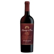 Menage a Trois Silk California Red Wine, 750 ml Glass Bottle, 13.5% ABV