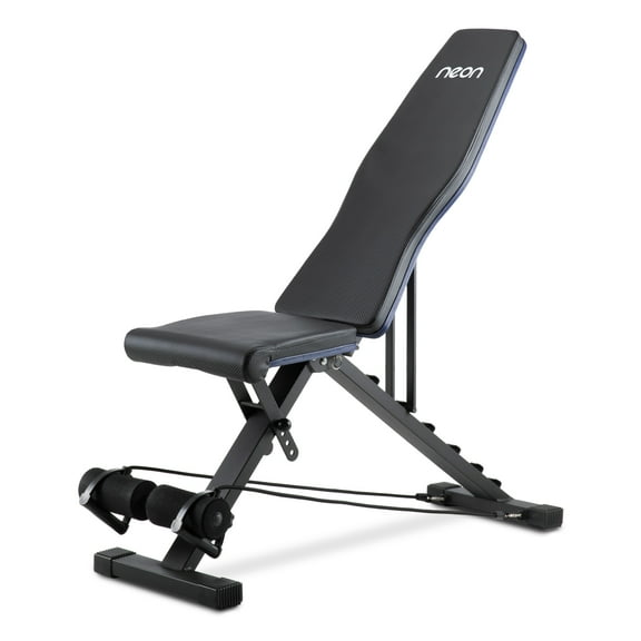 Banco de ejercicio Neon ajustable y plegable PRESSBE-5