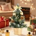 thumbnail image 6 of Cheapark 11.8in Mini Artificial Christmas Tree - Tabletop Decor with Festive Details, Ideal for Home & Holiday Gift Exchanges, 6 of 6
