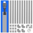 thumbnail image 2 of Corrector de cable de un solo cable, cubierta de cable de 157 pulgadas, 2 of 2