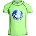 thumbnail image 3 of Body Glove Rash Guard Short Sleeve UPF 50 Plus Swimsuit Set (Boy's), 3 of 7