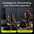 thumbnail image 4 of ELEGOO 35-in-1 Electric Screwdriver Set with LED and 33 Magnetic Bits, Type-C Rechargeable 1500mAh Battery, Precision Power Tool Kit for 3D, 4 of 8