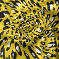 thumbnail image 7 of Ambesonne Animal Print Valance & Curtain, Leopard Art, 55"x30", Yellow Charcoal Grey, 7 of 7