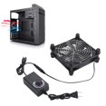 thumbnail image 1 of Ventilador De Refrigeración De La Caja De La Computadora, Durabilidad Del Ventilador De La Caja Negra De 140 Mm Con Enchufe De CA Para Mantenimiento, 1 of 7