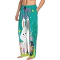 thumbnail image 6 of Lsque Happy easter Print Men's Pajama Pants, Lounge Pant - Comfortable Home Wear,Elastic Waistband, Stylish Design-X-Large, 6 of 6