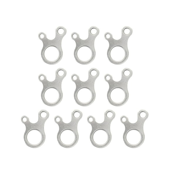 10Pcs Light Weight Guyline Rope Buckle Knotting Tool Camping Cord Tensioners Outdoor Tent Adjustable Length Buckle Tool