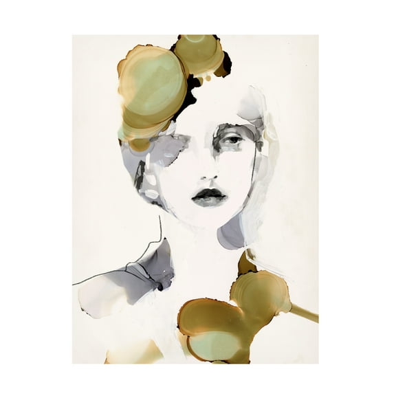 Victoria Borges 'Organic Portrait II' Canvas Art