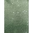 thumbnail image 6 of Green Sequin Knit Spaghetti Strap Fitted Maxi Dress For Holiday Spring Summer Beach Wedding Guest Elegant Night Out, 6 of 6