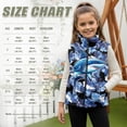 thumbnail image 7 of Pzuqiu Shark Boy Outerwear Vest 11-12 Comfortable Versatile Vest Zip Up Sleeveless for Boy Fashion Casual Fall Winter Warm Outerwear With Pockets Soft for Outdoor Activities, 7 of 7