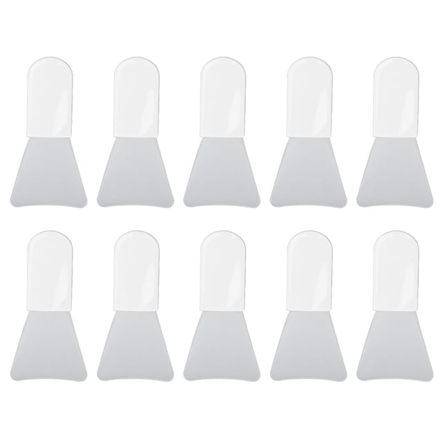Mini Cepillo de Máscara BuyWeekMX de Silicona 10 Piezas Aplicadores