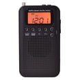thumbnail image 1 of Am Fm Radio Portable Radio Desk Radio Pocket Radio Black, 1 of 5