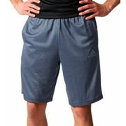 Adidas Men's Climacore Knit Shorts (Large, Collegiate Navy/Heather Grey)