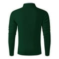 thumbnail image 6 of RMGVDSD Mens Quarter Zip Pullover Sweaters Men's Autumn Winter Solid Color Colour Long Sleeve Sweater Casual Lightweight Knit Dress Sweaters Fall Knit Sweaters, 6 of 6