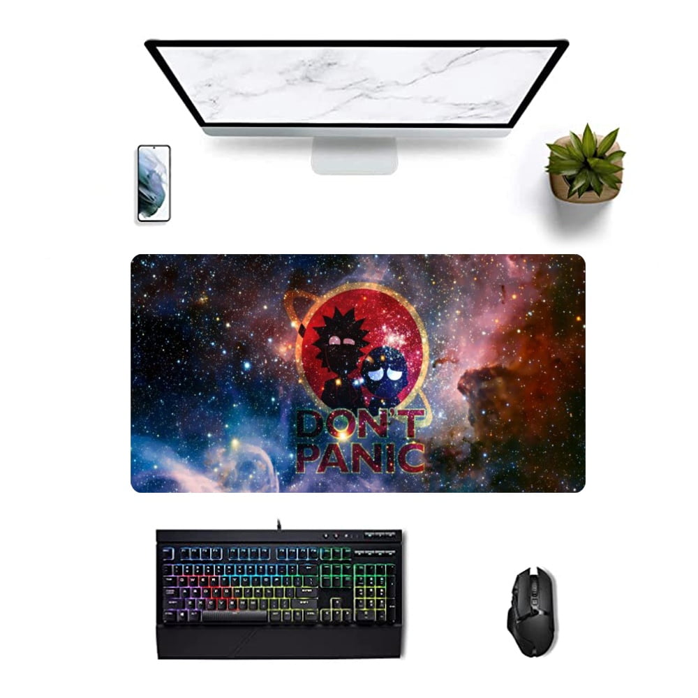 Rick and Morty New Extended Gaming Mouse Pad Large Size Desk Keyboard ...