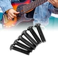 thumbnail image 1 of 6 PCS Double Rocker Bridge Saddle Height Adjustment Screws Guitar Bridge Hex Screws Electric Guitar Accessories, 1 of 8