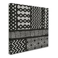 thumbnail image 2 of Trademark Fine Art 'Kuba Abstract III BW' Canvas Art by Wild Apple Portfolio, 2 of 3