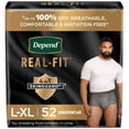 thumbnail image 1 of Ropa interior para incontinencia Depend Real Fit Hombre L/XL 52 unidades, 1 of 6