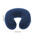 thumbnail image 3 of U-shaped Travel Pillow Crystal Velvet Neck Pillow Comfortable Neck Support Pillow Office Nap Pillow Travel Accessories Neck Protection Pillow Gift For Travelers Holiday Gifts, 3 of 6