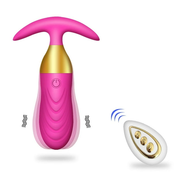 XBONP Anal Plug Vibrator Sex Toy for Women Men Butt Plug Prostate