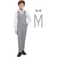 thumbnail image 1 of Chaleco Amazingkitty para niños, gris claro, talla 2, formal, 6 piezas, 1 of 8