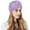 Purple, variant on MEICHEN Turbans for Women Women Muslim Turban Hatbow Sequins Hair Bonnet Head Scarf Wrap Cover All Seasons Fashion Must Have