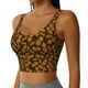 thumbnail image 2 of Balery Colorful Pineapple Sujetadores deportivos con espalda cruzada para mujer, acolchados, sin costuras, de alto impacto, ideales para yoga, gimnasio, entrenamiento y fitness.-Medium, 2 of 8