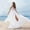 F-129white, variant on ZHOGXU Women's Dress Sleeveless Off Shoulder Solid Color Lace Trim Patchwork Mesh Split Fashion Comfortable Dresses For Evening Party,White,M