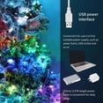 thumbnail image 2 of Cuerda De Luz De Hadas Usb Wifi Bluetooth Control Remoto Big Beads Light Wire Noticed HA025466-01, 2 of 5