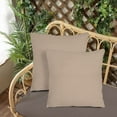 thumbnail image 4 of Covers&All Sunbrella Pillows Set of 2, UV Fade resistant & Water Repellent Square Throw Pillows (Inserts with Covers) for Indoor Outdoor Use, 4 of 6