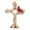 9.84in*6.69in, variant on Cardinal Heart Tree Cross Garden Decor, Resin Memorial Cross Stake, Faith Outdoor Decoration for Yard, Patio, Lawn & Garden
