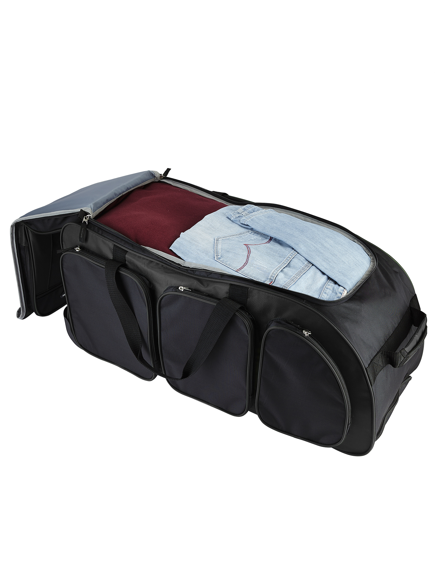 Travelers Club 30-Inch Rolling Upright Duffel Bag photo 7